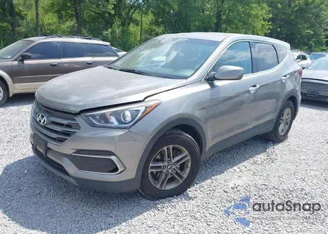 2017 Hyundai Santa Fe Sport 2.4L z USA, uszkodzony, nr VIN 5NMZTDLB2HH003948